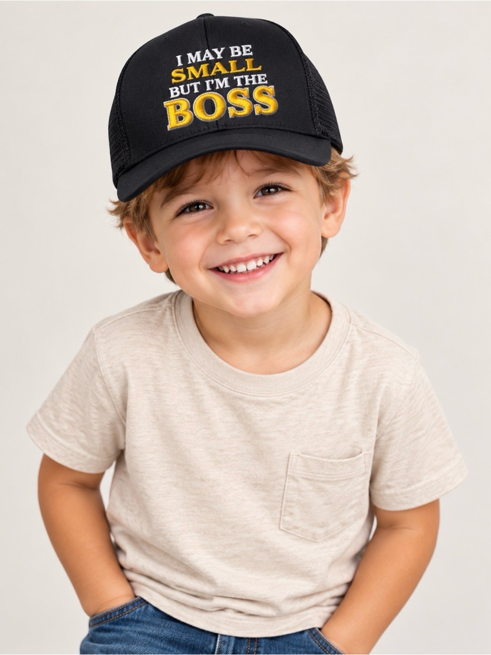 Kids trucker hat